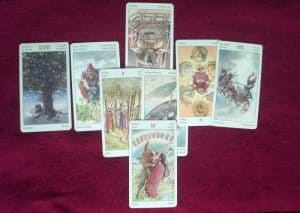 Tarot reading about thriving in business