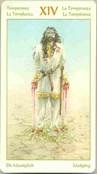 Temperance from the Vikings Tarot