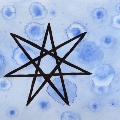 100 Hellige Symboler - Alvenes stjerne - 7/3 heptagram