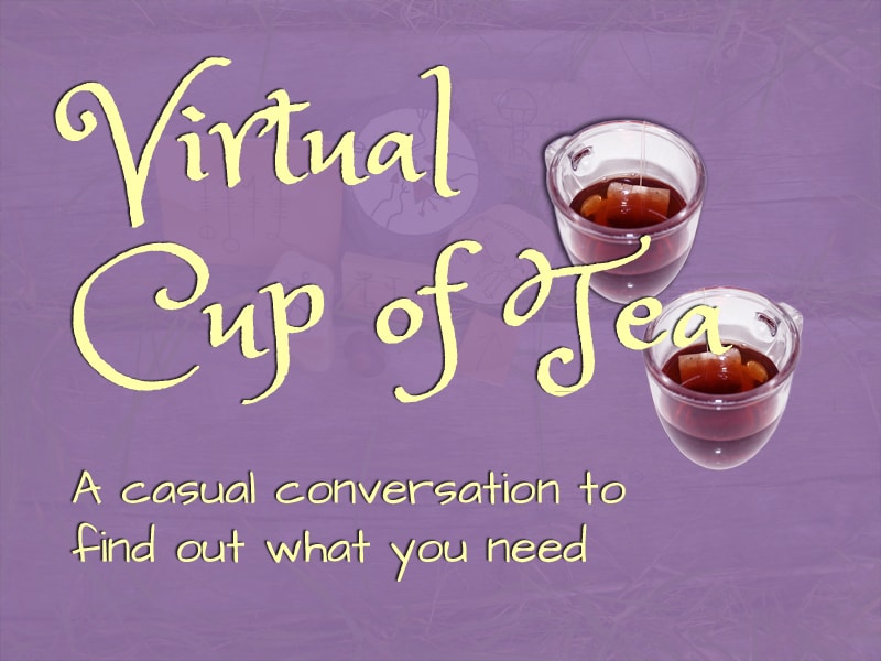 Virtual cup of tea The Witch's Library