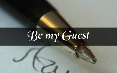 Do you want to be my guest on this blog?