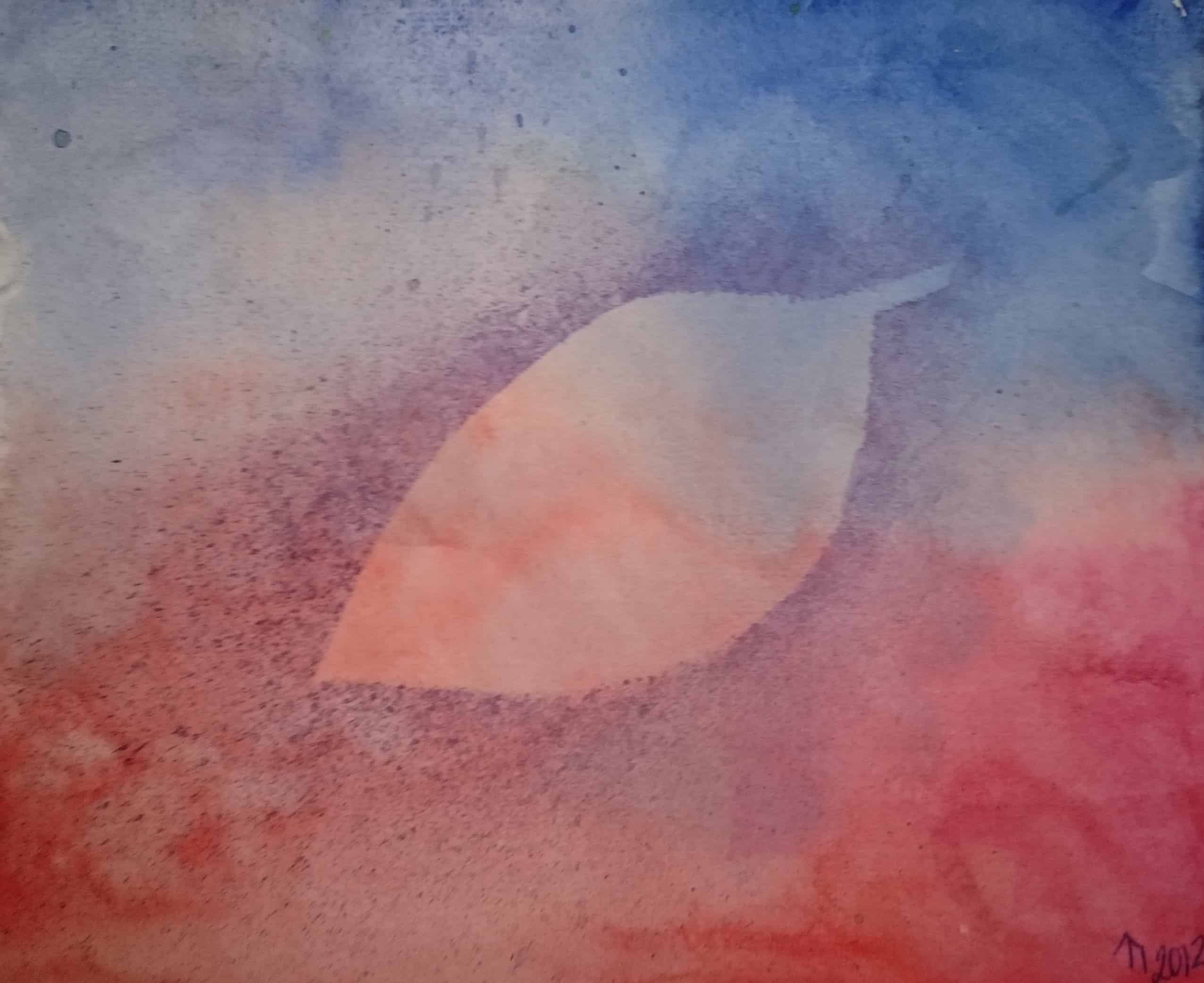 Sunday Art – Playing with watercolour