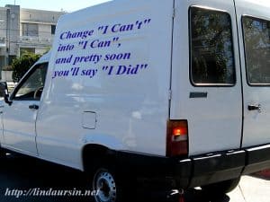 Change I Can't into I Can - Sassy Sayings