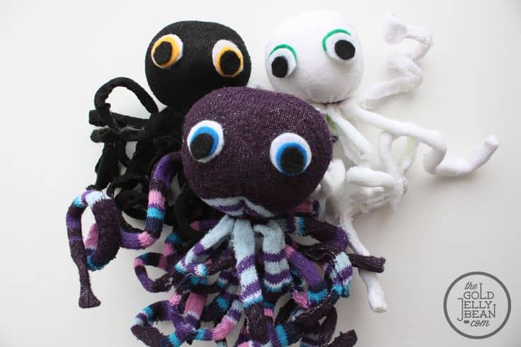 The examples of the sock octopus