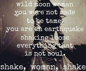 Shake woman, shake