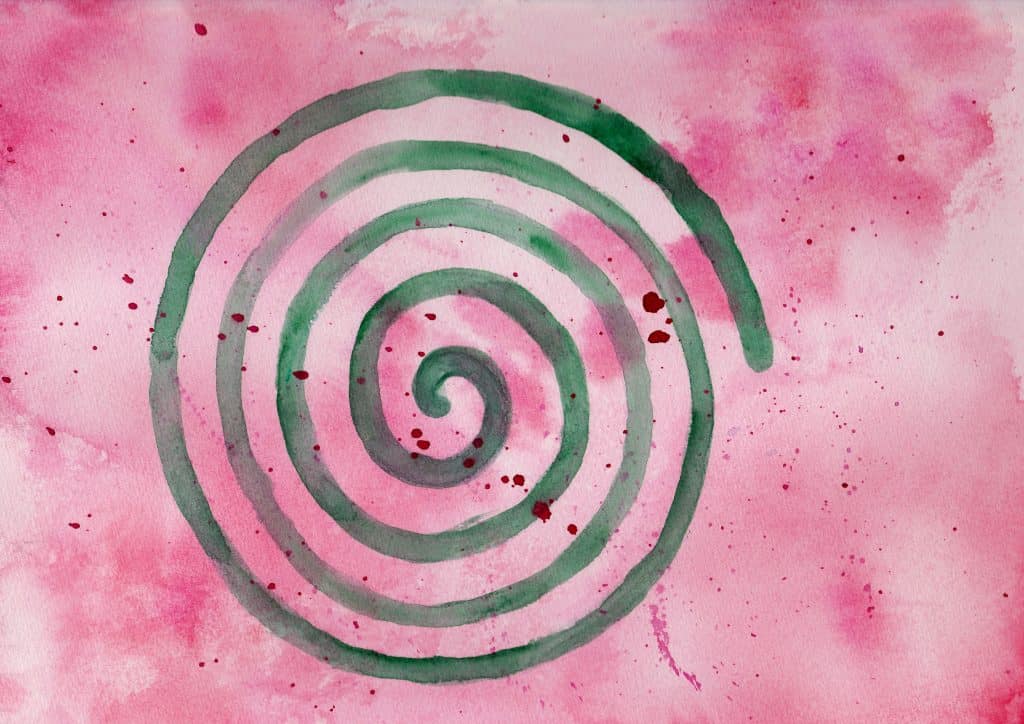 Spiral from 100 Sacred Symbols by Linda Ursin