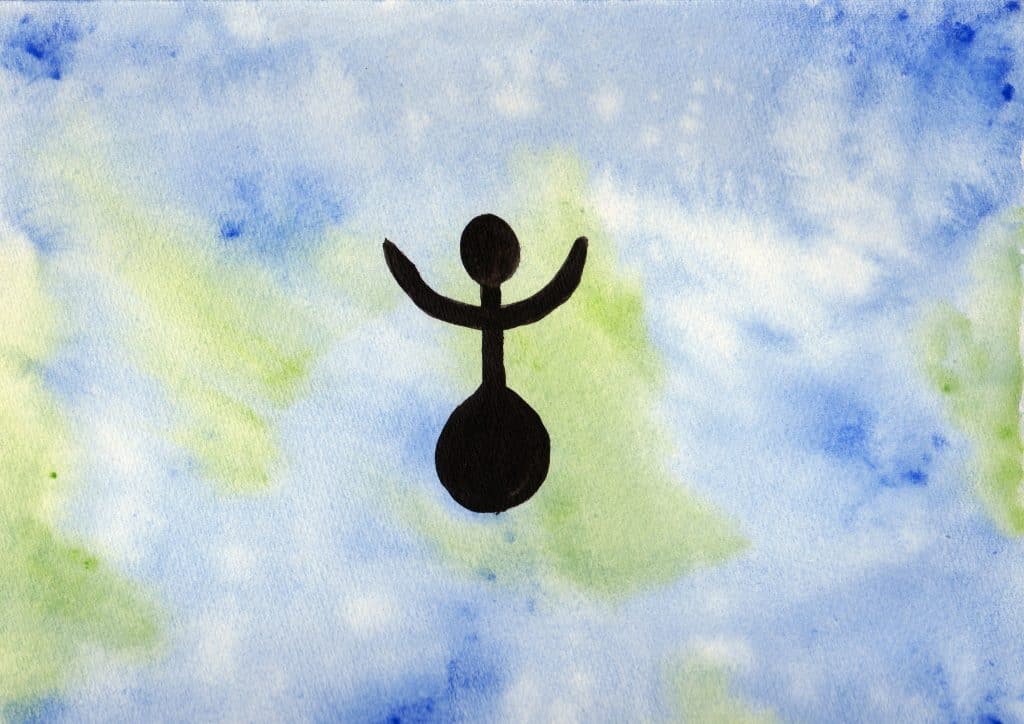 Earth Goddess - 100 Sacred Symbols in Watercolour by Linda Ursin