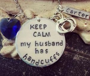 keep calm necklace