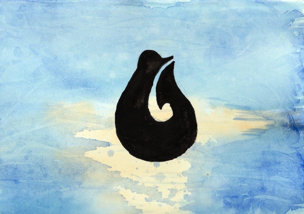 Hei Matau - 100 Sacred Symbols in Watercolour by Linda Ursin