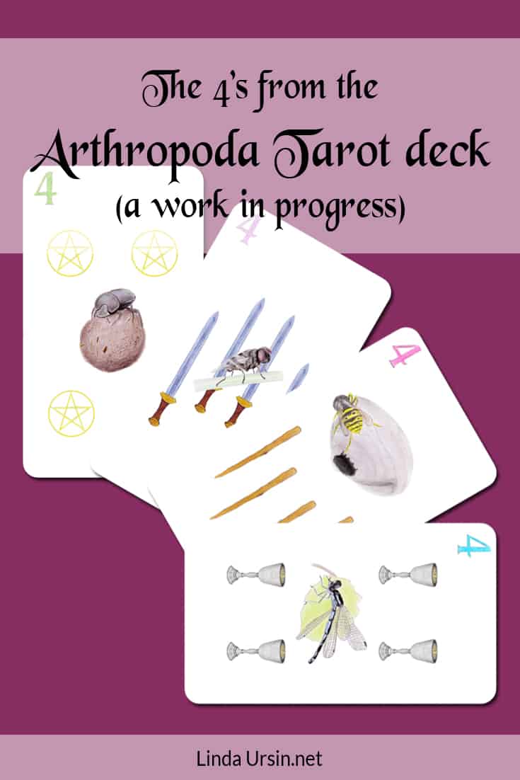 The Arthropoda Tarot Deck is still on the way