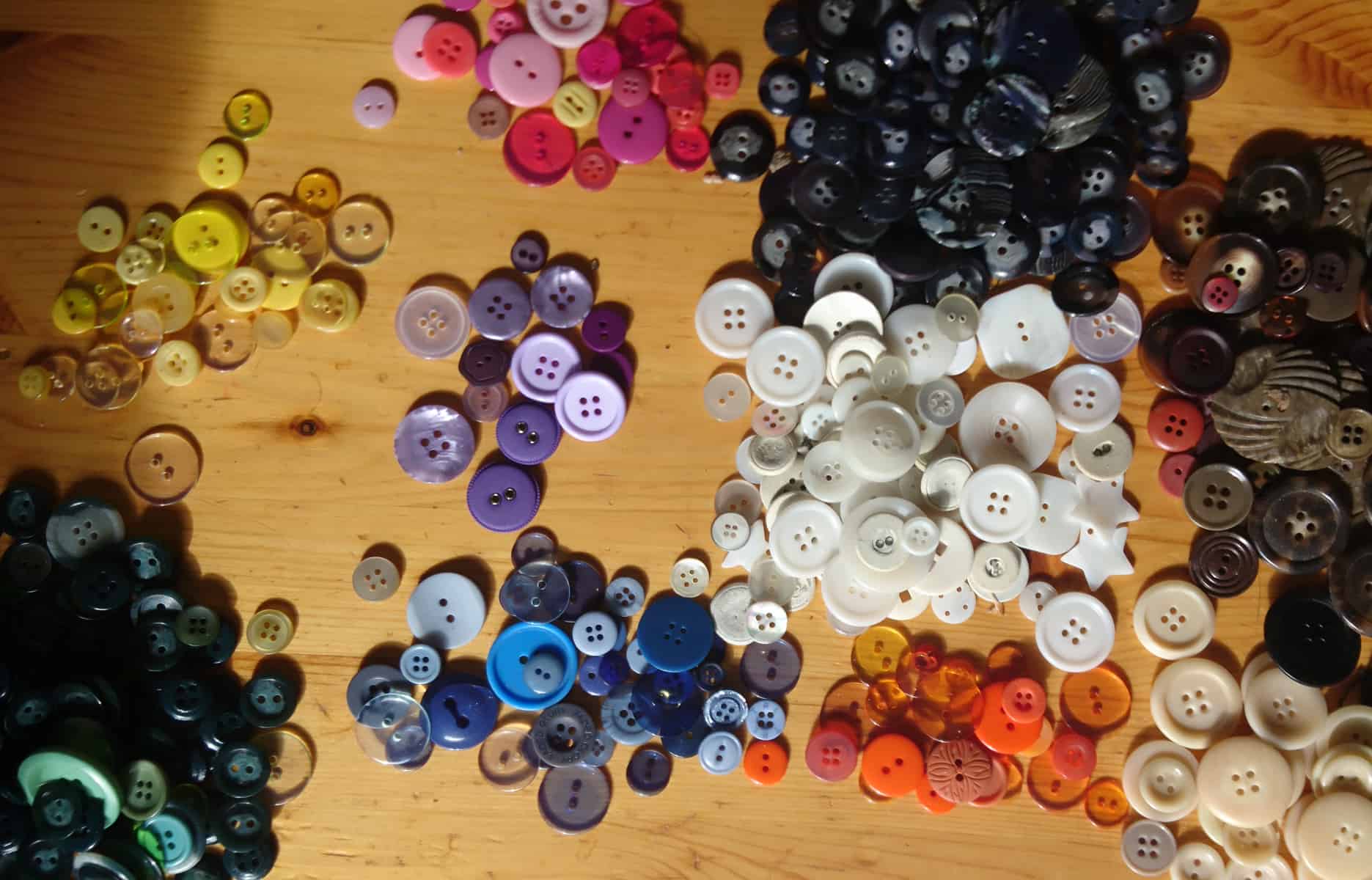 Can you make art out of buttons?
