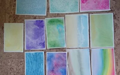 Summer Art, some Crafts and an Update about the blog